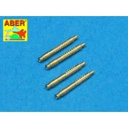 4 barrel tips MG 131 - Aber Models A48 011