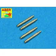 4 barrel tips MG 131 - Aber Models A48 011