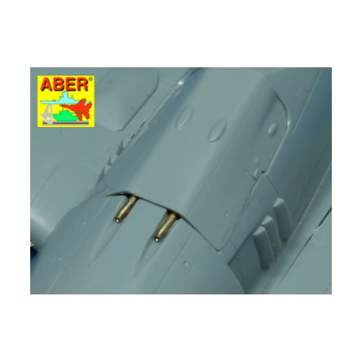 4 barrel tips MG 131, 1/48 - Aber Models A48 011 4 barrel tips MG 131, 1/48 - Aber Models A48 011