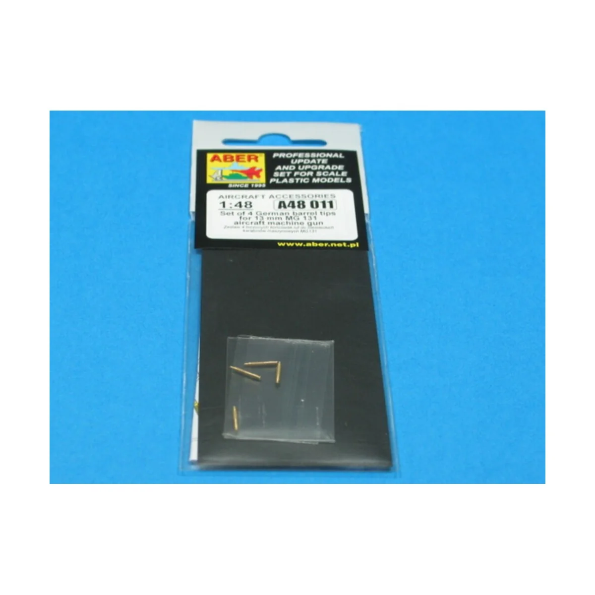 4 barrel tips MG 131 - Aber Models A48 011