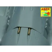 4 barrel tips MG 131, 1/48 - Aber Models A48 011 4 barrel tips MG 131, 1/48 - Aber Models A48 011
