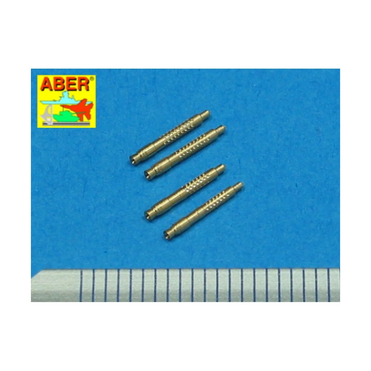 4 barrel tips MG 131 - Aber Models A48 011