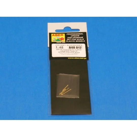 Barrels for Type 97, 1/48 - Aber Models A48 012 Barrels for Type 97, 1/48 - Aber Models A48 012