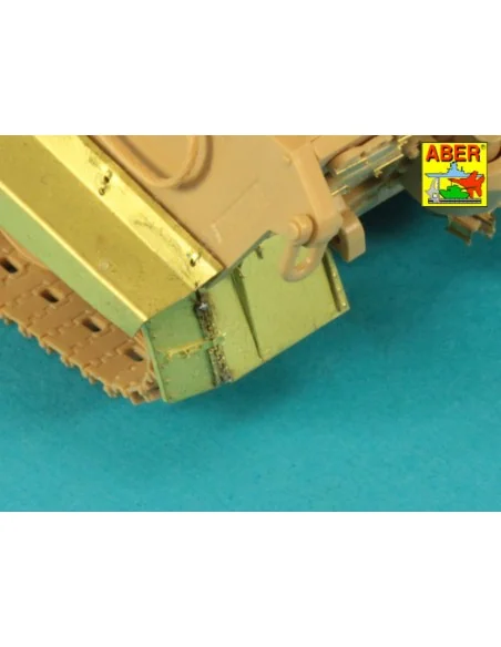 Jagdtiger –Front & Rear Fenders -(Tamiya), 1/48 - Aber Models 48053