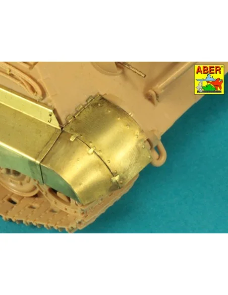 Jagdtiger –Front & Rear Fenders -(Tamiya), 1/48 - Aber Models 48053
