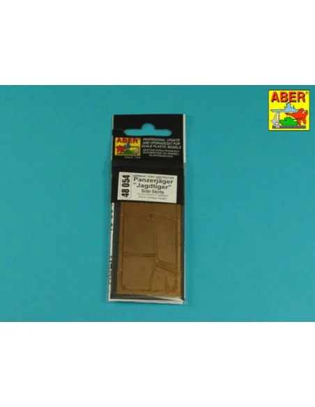 [NO_DESC] Jagdtiger –Side Skirts -(Tamiya), 1/48 - Aber Models 48054