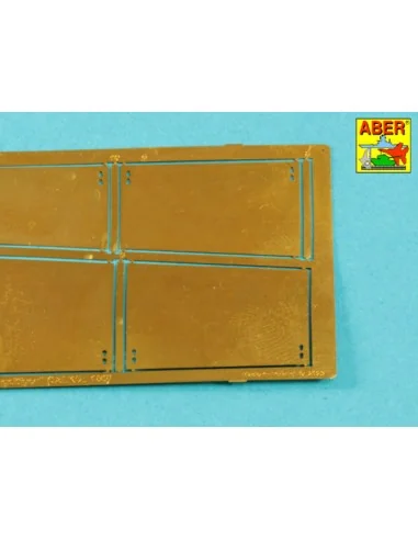 Jagdtiger –Side Skirts -(Tamiya), 1/48 - Aber Models 48054