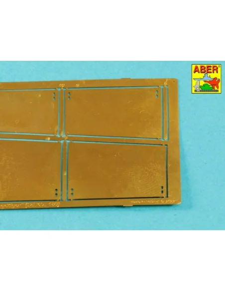 Jagdtiger –Side Skirts -(Tamiya), 1/48 - Aber Models 48054