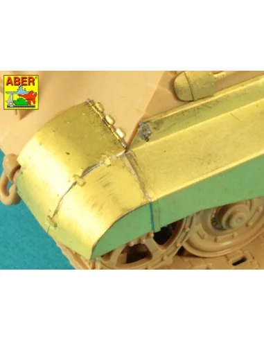 Jagdtiger –Side Skirts -(Tamiya), 1/48 - Aber Models 48054