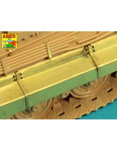 Jagdtiger –Side Skirts -(Tamiya), 1/48 - Aber Models 48054