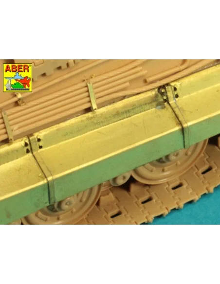 Jagdtiger –Side Skirts -(Tamiya), 1/48 - Aber Models 48054