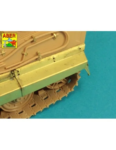 [NO_DESC] Jagdtiger –Side Skirts -(Tamiya), 1/48 - Aber Models 48054