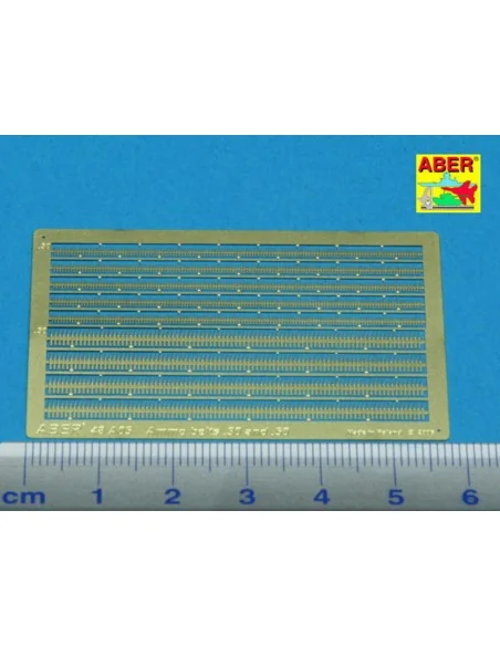 [NO_DESC] Ammo belts .30 and .50, 1/48 - Aber Models 48 A05