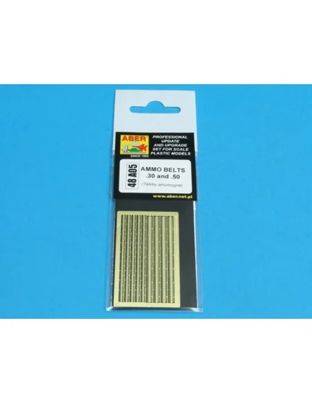 Ammo belts .30 and .50, 1/48 - Aber Models 48 A05