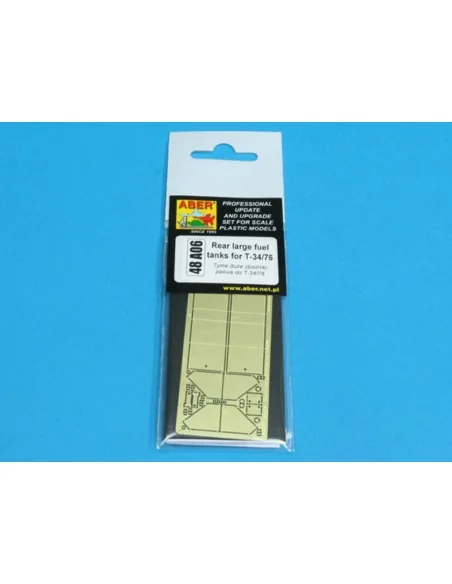 Rear large fuel tanks for T-34/76, 1/48 - Aber Models 48 A06