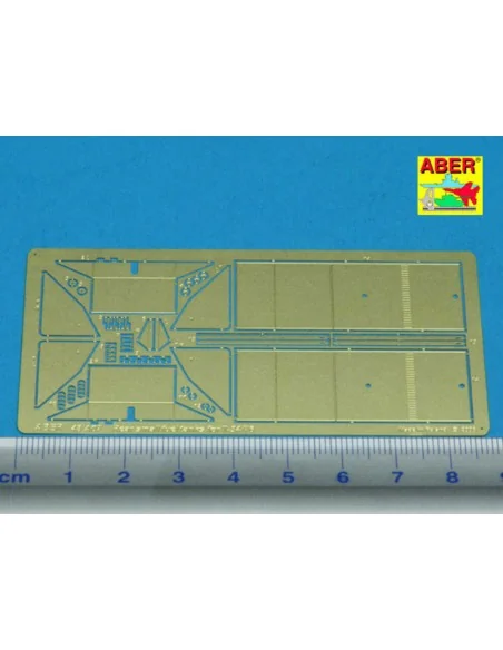 Rear small fuel tanks for T-34/76, 1/48 - Aber Models 48 A07