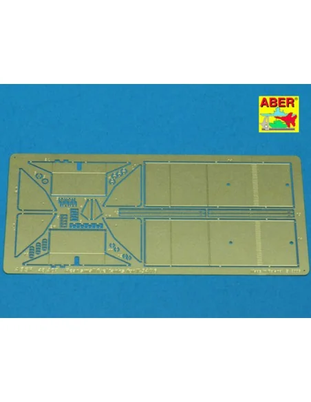 Rear small fuel tanks for T-34/76, 1/48 - Aber Models 48 A07