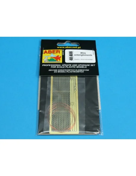 Wire entanglements, 1/48 - Aber Models 48 A08