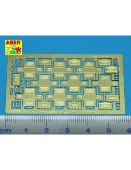 Ammo boxes for M2 machine gun (WW II), 1/48 - Aber Models 48 A14