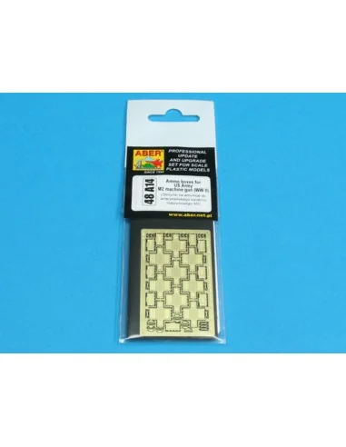 Ammo boxes for M2 machine gun (WW II), 1/48 - Aber Models 48 A14