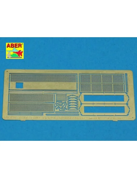 Grilles for KV I & KV II, 1/48 - Aber Models 48 A16