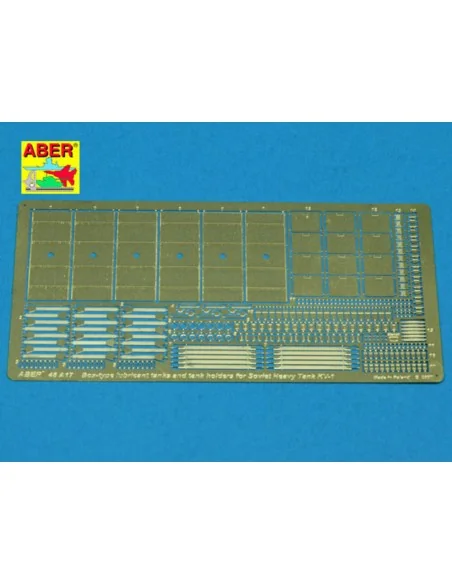 Box-type lubricant tanks & Round tank holders, 1/48 - Aber Models 4...
