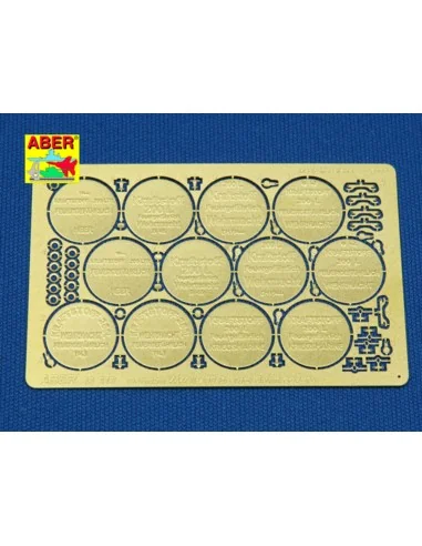[NO_DESC] German WWII 200 Ltr. fuel drum covers, 1/48 - Aber Models...