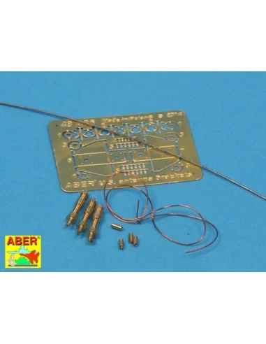 US antenna & brackets (set of 3 pcs), 1/48 - Aber Models 48 A26