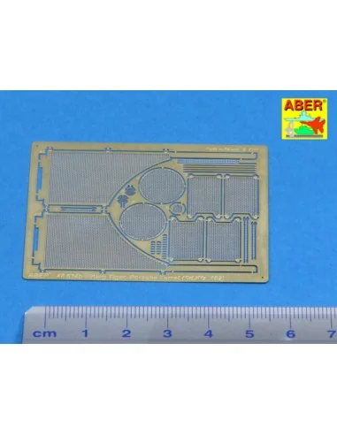 Grilles for King Tiger, 1/48 - Aber Models 48 A27