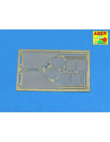 Grilles for King Tiger, 1/48 - Aber Models 48 A27