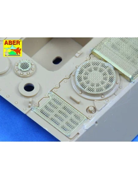 [NO_DESC] Grilles for King Tiger, 1/48 - Aber Models 48 A27