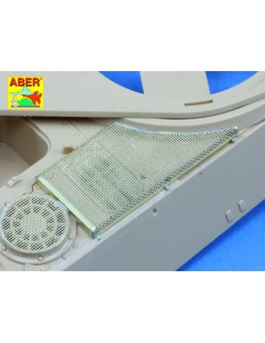 Grilles for King Tiger, 1/48 - Aber Models 48 A27