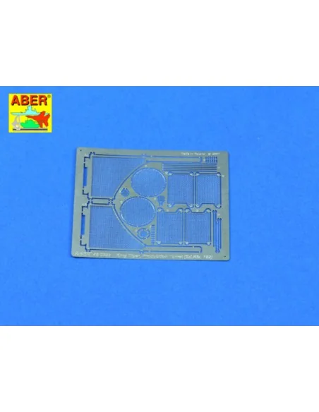 Grilles for King Tiger, 1/48 - Aber Models 48 A28