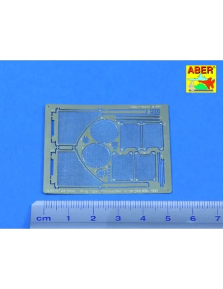Grilles for King Tiger, 1/48 - Aber Models 48 A28