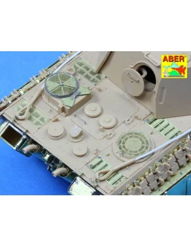 Grilles for Sd.Kfz. 171 Panther, Ausf.G Late model, 1/48 - Aber Mod...