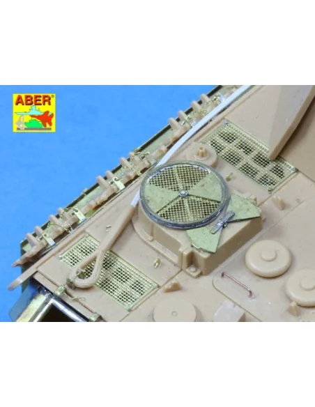 [NO_DESC] Grilles for Sd.Kfz. 171 Panther, Ausf.G Late model, 1/48 ...