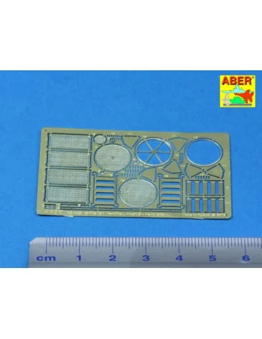 Grilles for Sd.Kfz. 171 Panther, Ausf.G Late model, 1/48 - Aber Mod...