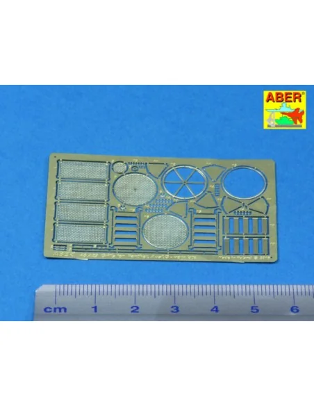 Grilles for Sd.Kfz. 171 Panther, Ausf.G Late model, 1/48 - Aber Mod...