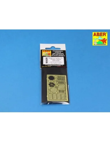 Grilles for Sd.Kfz. 171 Panther, Ausf.G Late model, 1/48 - Aber Mod...