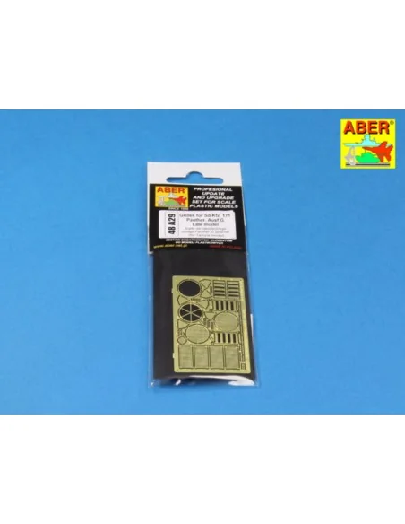 Grilles for Sd.Kfz. 171 Panther, Ausf.G Late model, 1/48 - Aber Mod...