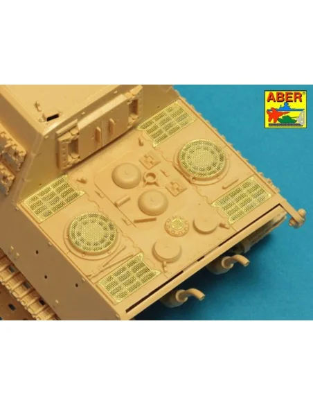 Grilles for Sd.Kfz.186 Jagdtiger, 1/48 - Aber Models 48 A30