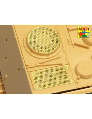 Grilles for Sd.Kfz.186 Jagdtiger, 1/48 - Aber Models 48 A30