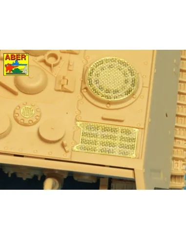 Grilles for Sd.Kfz.186 Jagdtiger, 1/48 - Aber Models 48 A30