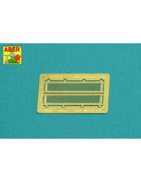 Grilles for Pz.Kpfw. III &Stug III, 1/48 - Aber Models 48 A31