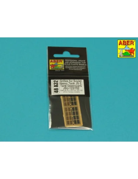 Grilles for JS-2 or JSU-122/152, 1/48 - Aber Models 48 A32