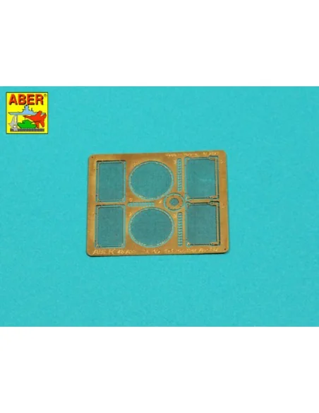 Grilles for Panther D, 1/48 - Aber Models 48 A33