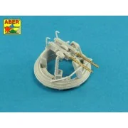 2 standard barrels for aircraft Browning M2, 1/48 - Aber Models A48...