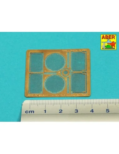 Grilles for Panther D, 1/48 - Aber Models 48 A33