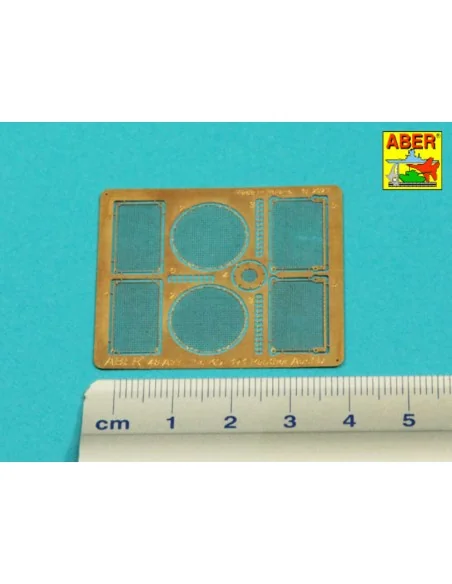 [NO_DESC] Grilles for Panther D, 1/48 - Aber Models 48 A33