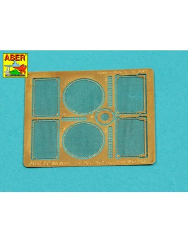 [NO_DESC] Grilles for Panther D, 1/48 - Aber Models 48 A33